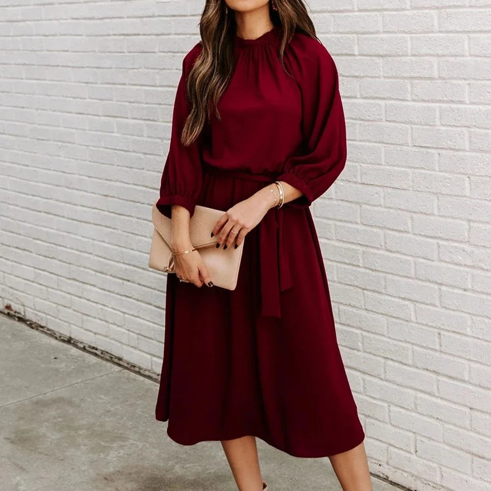 Luxury Long-Sleeve Dress - Reali
