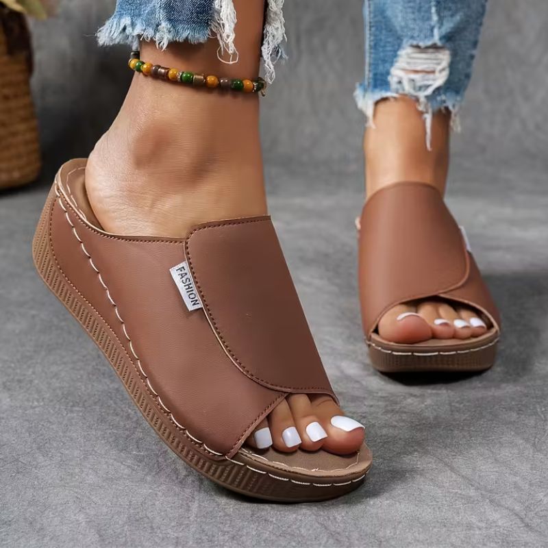 Orthopaedic Wedge Sandals - Alvera