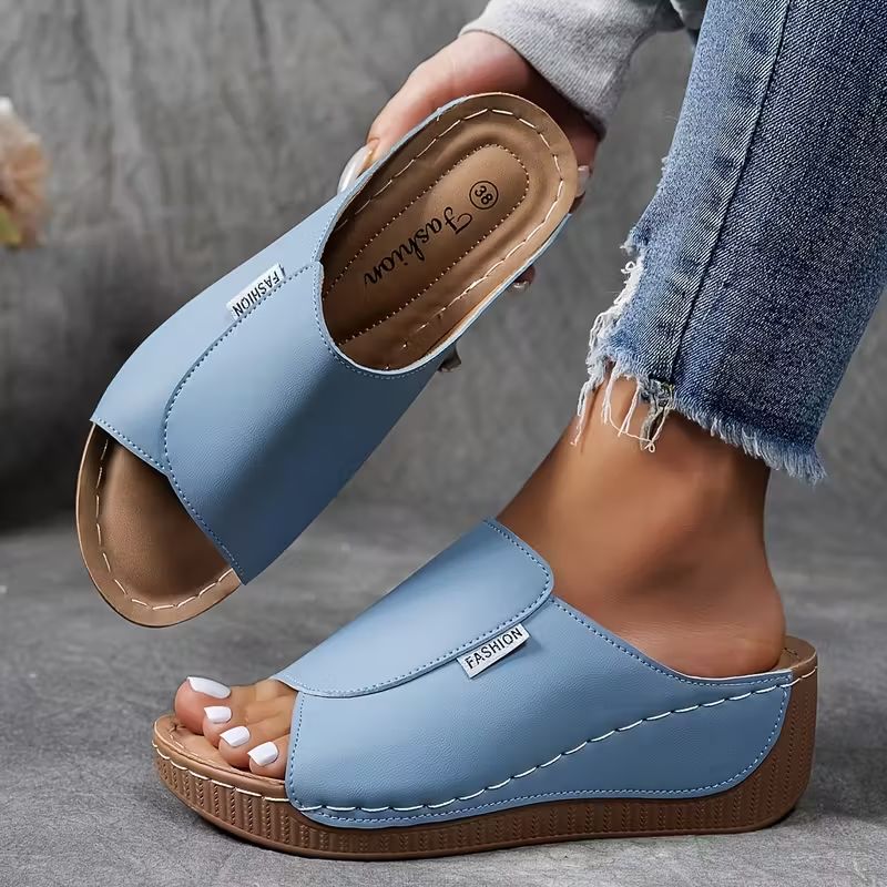 Orthopaedic Wedge Sandals - Alvera