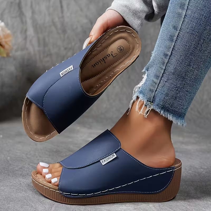Orthopaedic Wedge Sandals - Alvera