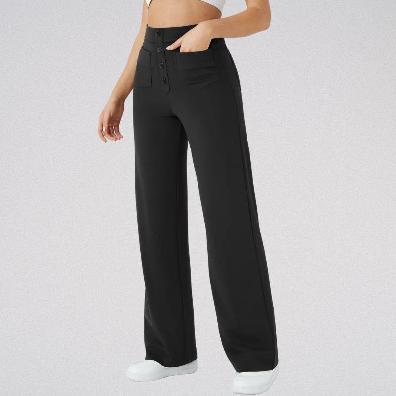 High-Waist Trousers - Stella