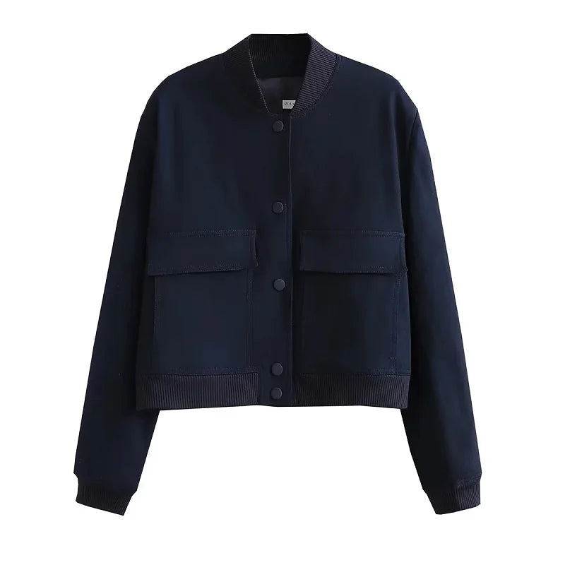 Madam - Women's Short Buttoned Jacket