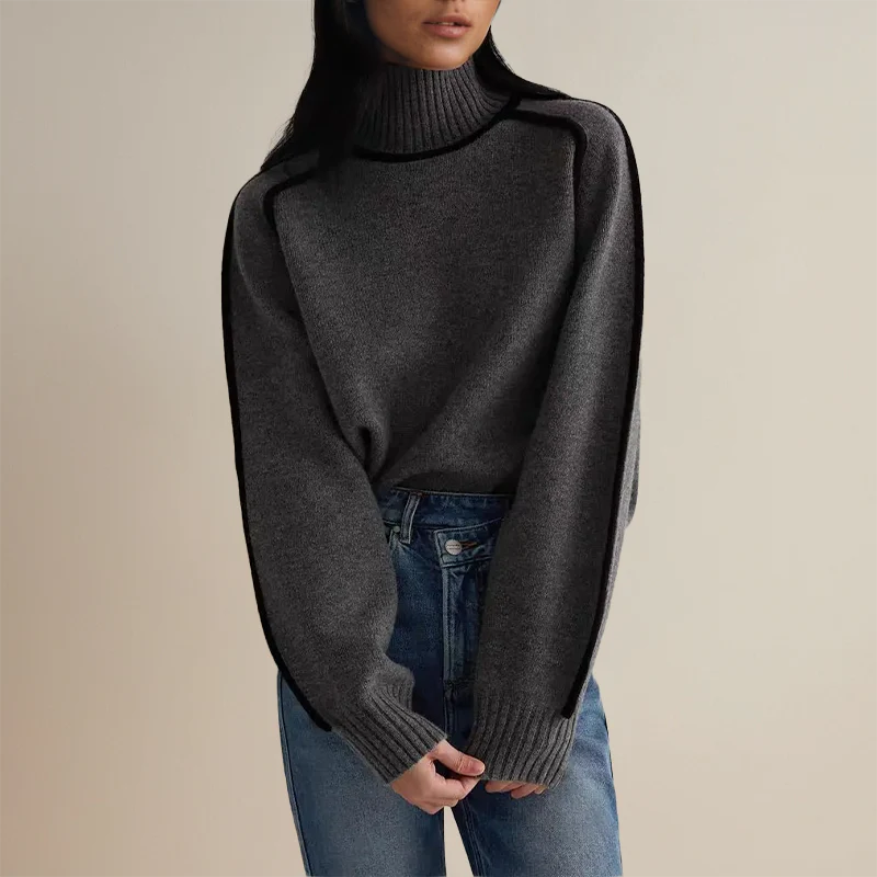 Turtleneck Sweater - Luxer