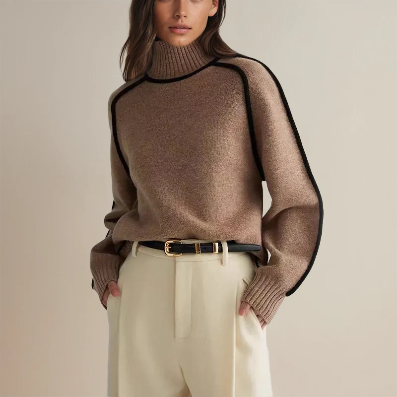 Turtleneck Sweater - Luxer