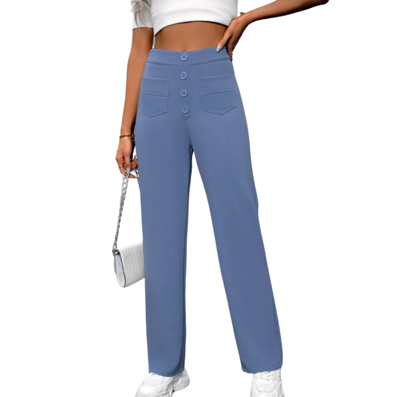 High-Waist Trousers - Stella