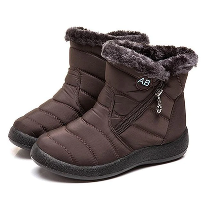Waterproof Fur-Lined Ankle Boots - Sidney