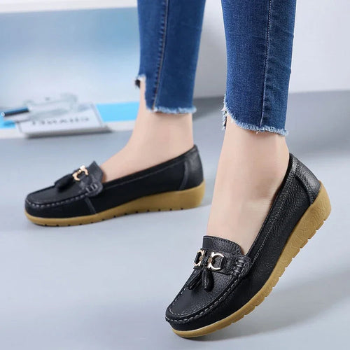 Leather Loafers - Emma