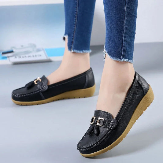 Leather Loafers - Emma