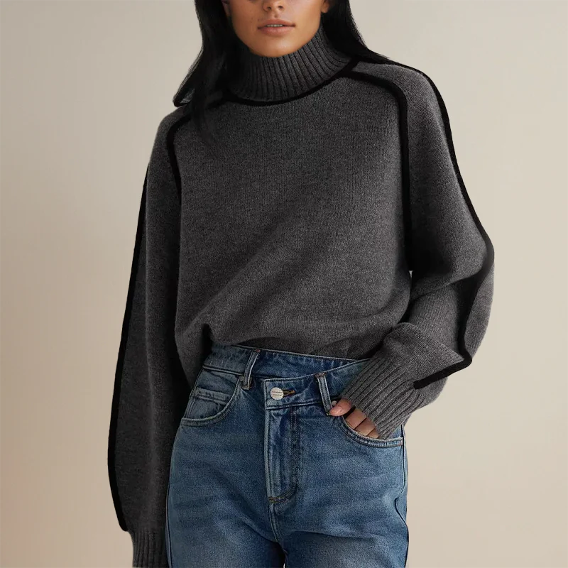 Turtleneck Sweater - Luxer