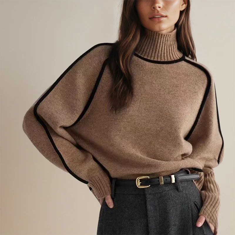 Turtleneck Sweater - Luxer