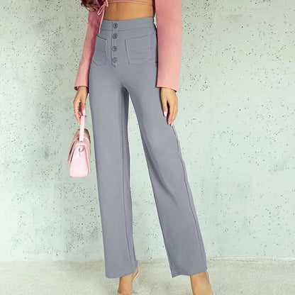 High-Waist Trousers - Stella
