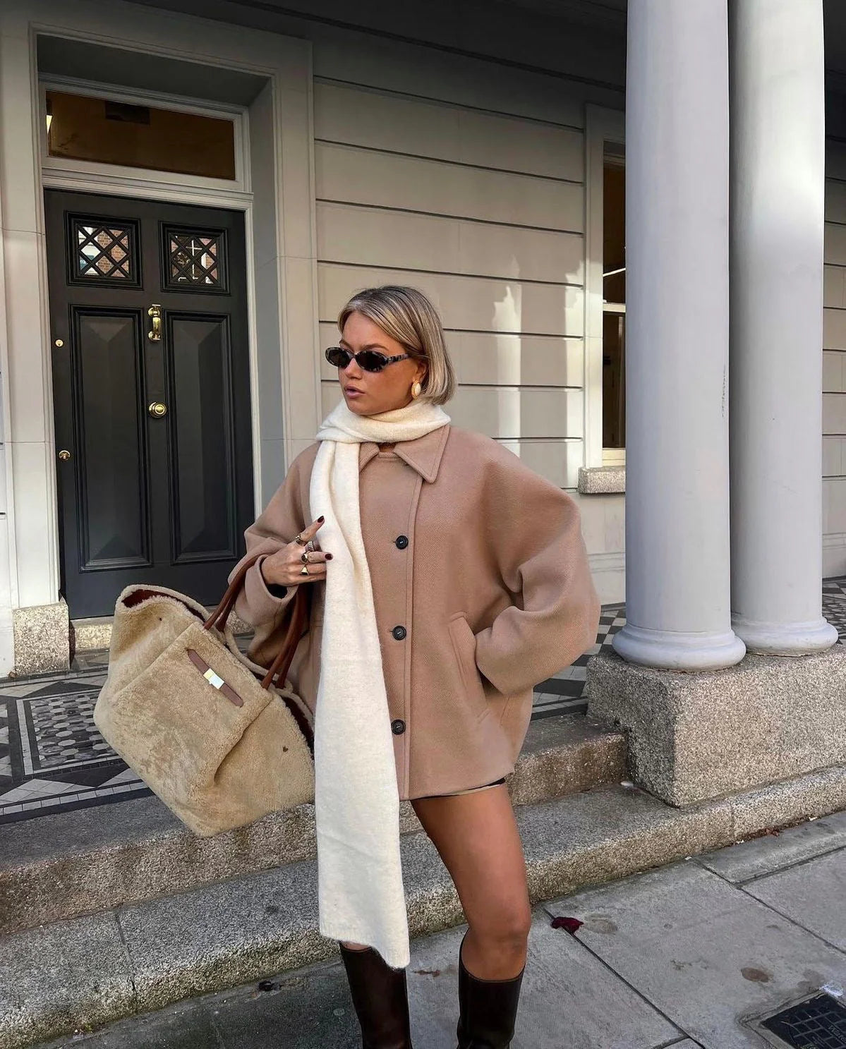 Elegant Wool Jacket - Pauline