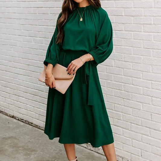 Luxury Long-Sleeve Dress - Reali