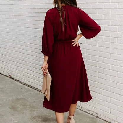 Luxury Long-Sleeve Dress - Reali