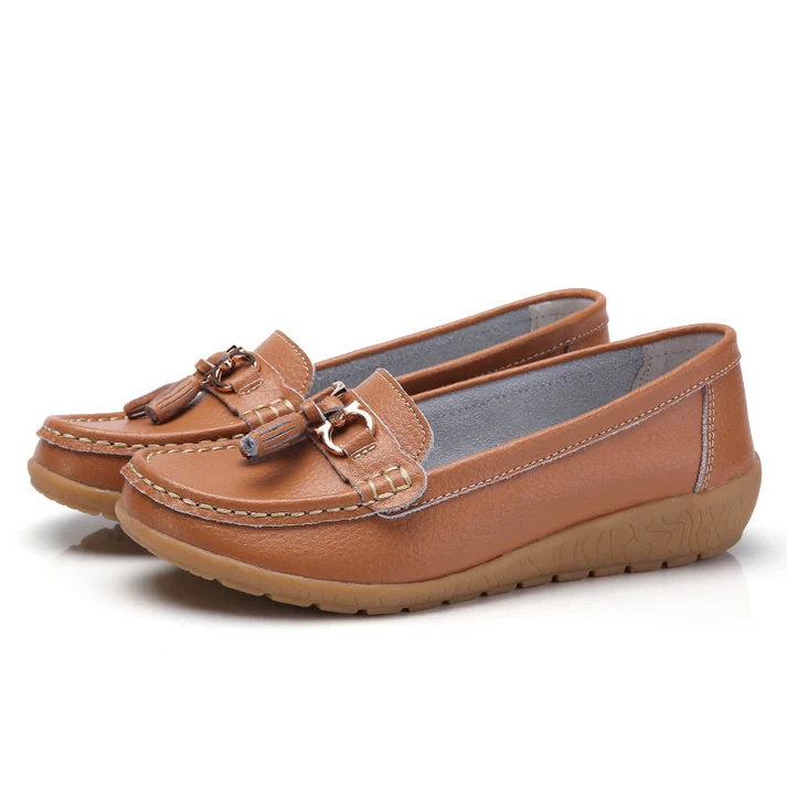 Leather Loafers - Emma