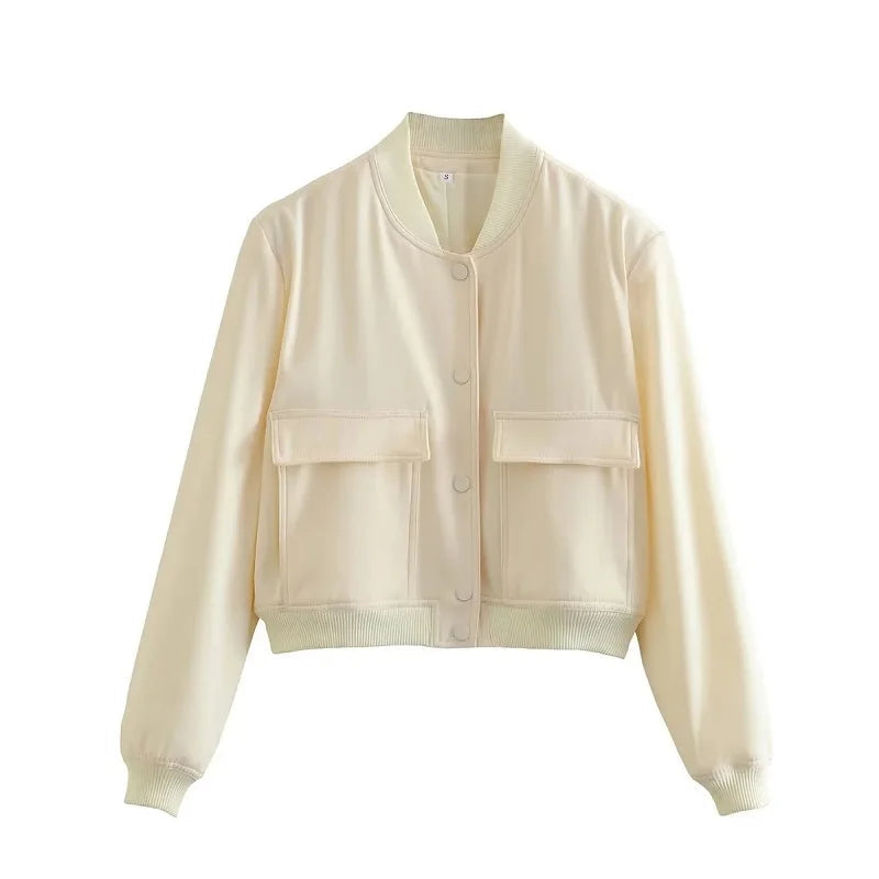 Madam - Women's Short Buttoned Jacket