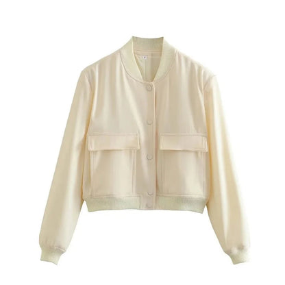 Madam - Women's Short Buttoned Jacket
