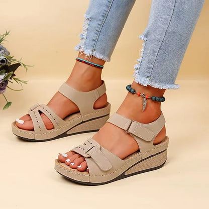 Orthopaedic Wedge Sandals - Louise