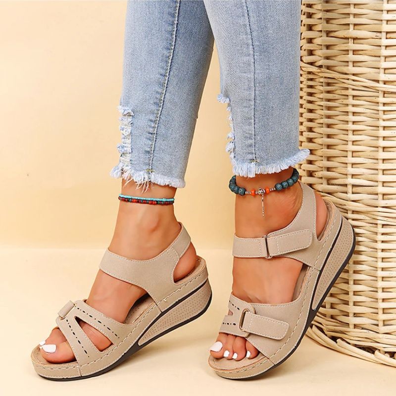 Orthopaedic Wedge Sandals - Louise