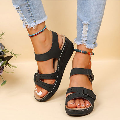 Orthopaedic Wedge Sandals - Louise