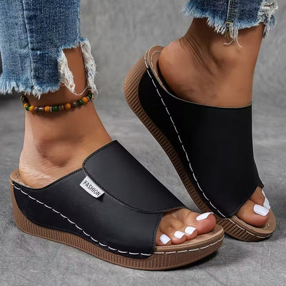 Orthopaedic Wedge Sandals - Alvera