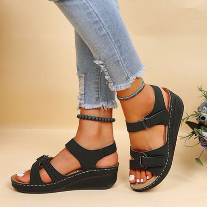 Orthopaedic Wedge Sandals - Louise