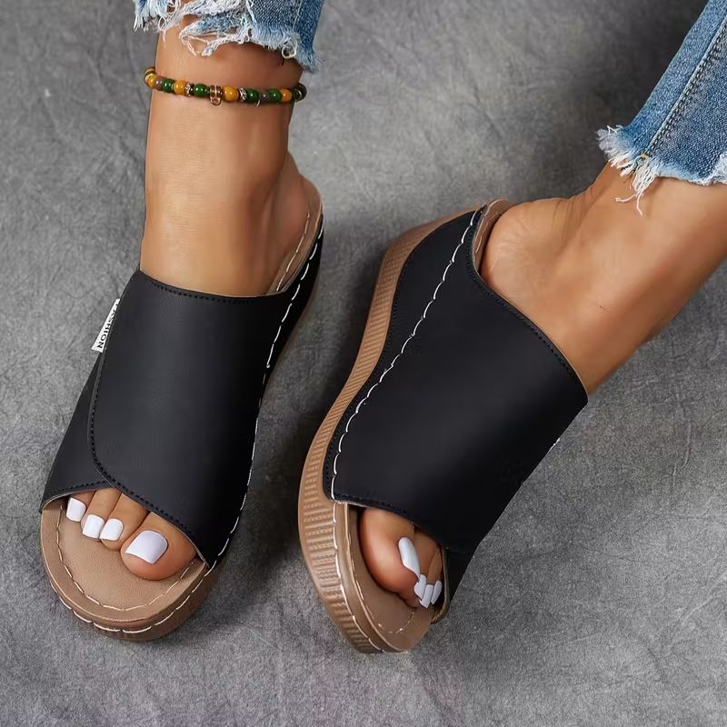 Orthopaedic Wedge Sandals - Alvera