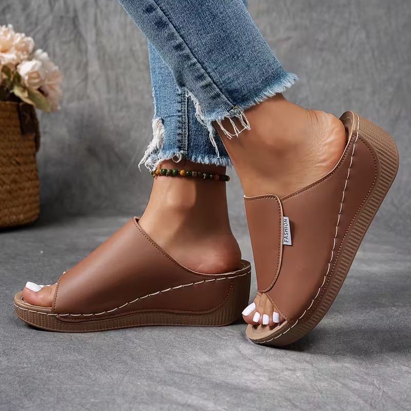 Orthopaedic Wedge Sandals - Alvera