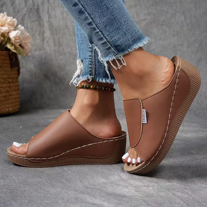Orthopaedic Wedge Sandals - Alvera