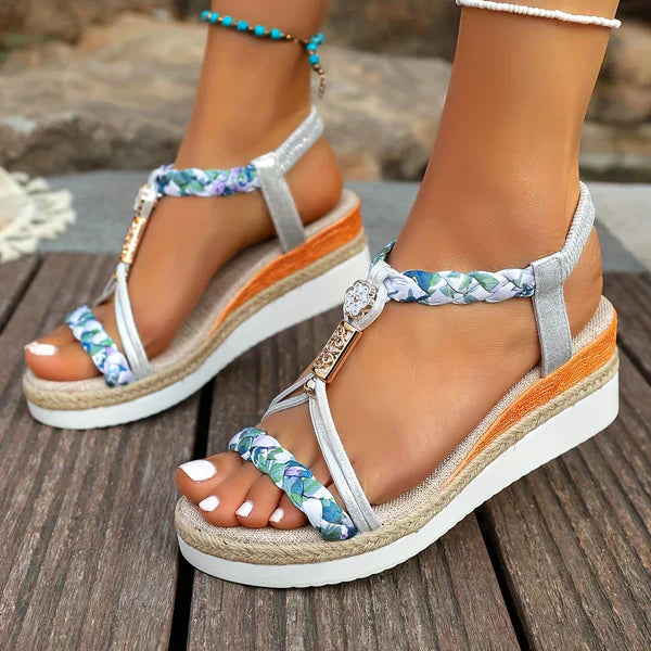 Orthopaedic Wedge Sandals - Bella Soft
