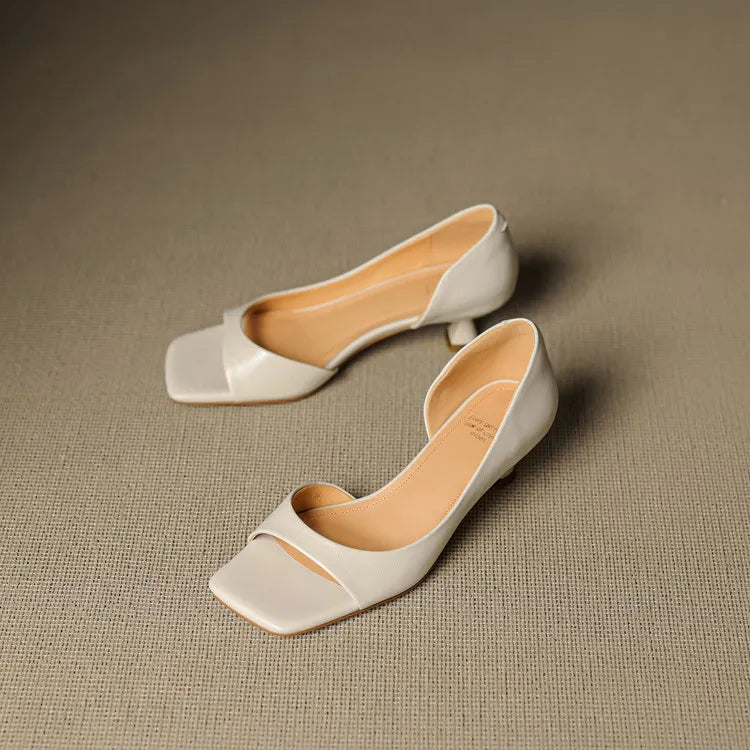 Elvani Leather Heels