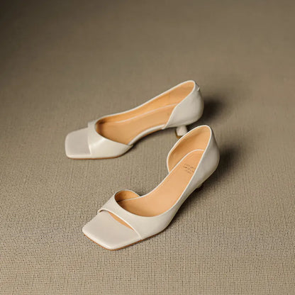 Elvani Leather Heels