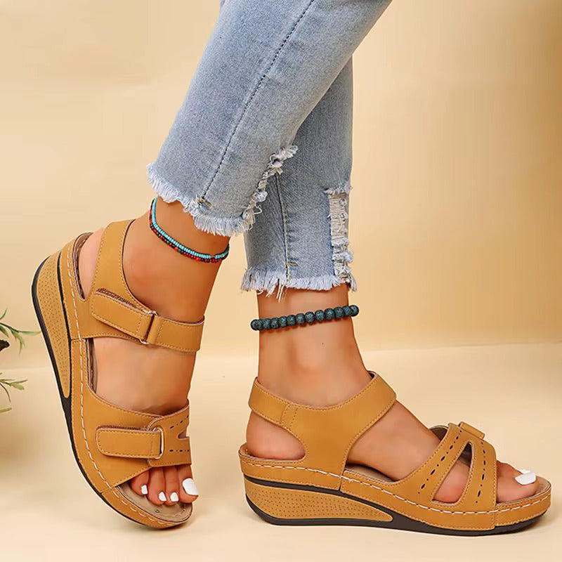Orthopaedic Wedge Sandals - Louise