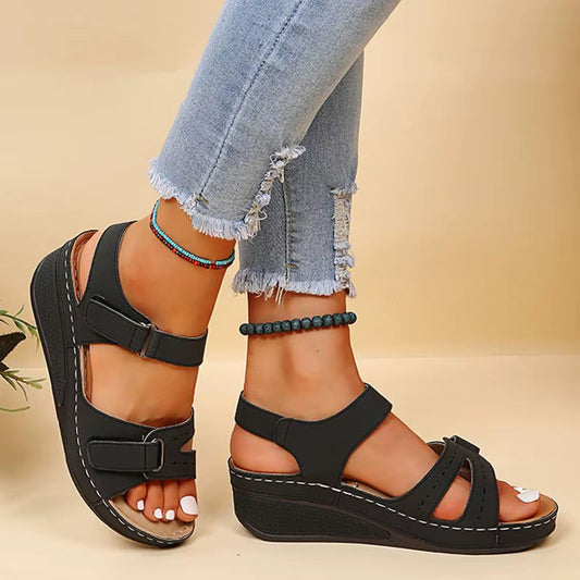 Orthopaedic Wedge Sandals - Louise