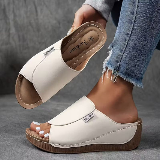 Orthopaedic Wedge Sandals - Alvera