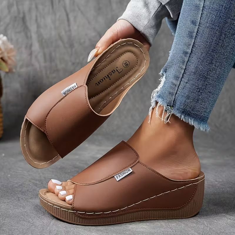 Orthopaedic Wedge Sandals - Alvera