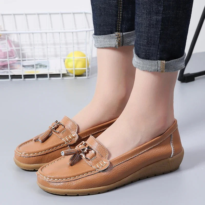 Leather Loafers - Emma