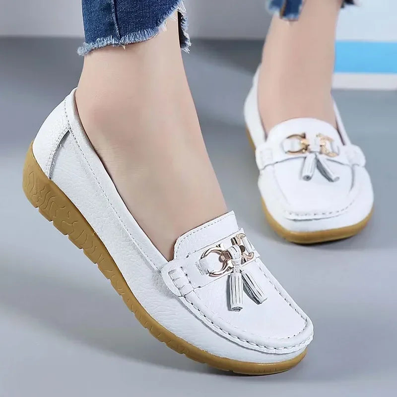 Leather Loafers - Emma