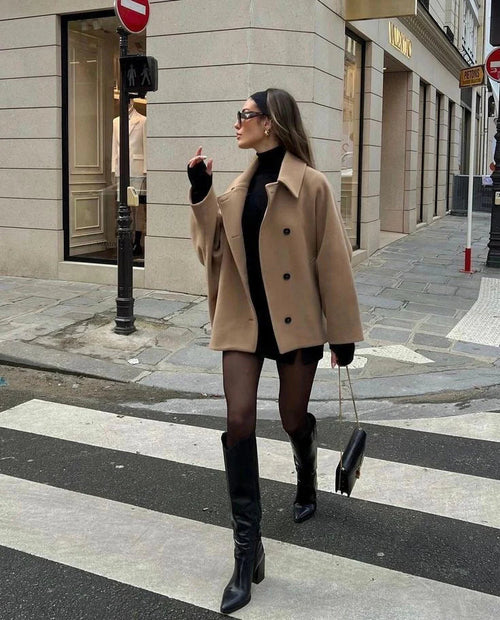 Elegant Wool Jacket - Pauline
