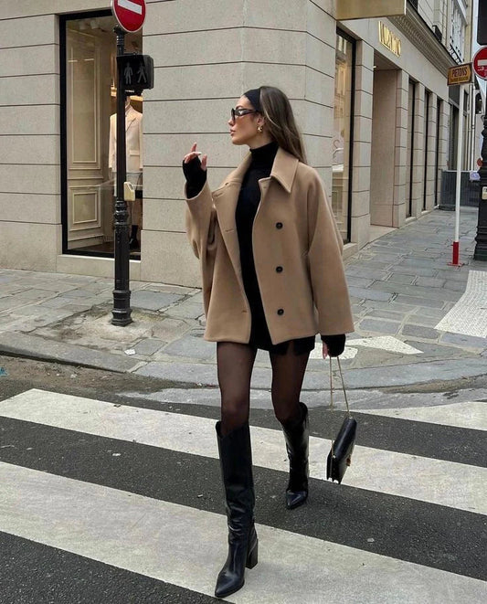 Elegant Wool Jacket - Pauline