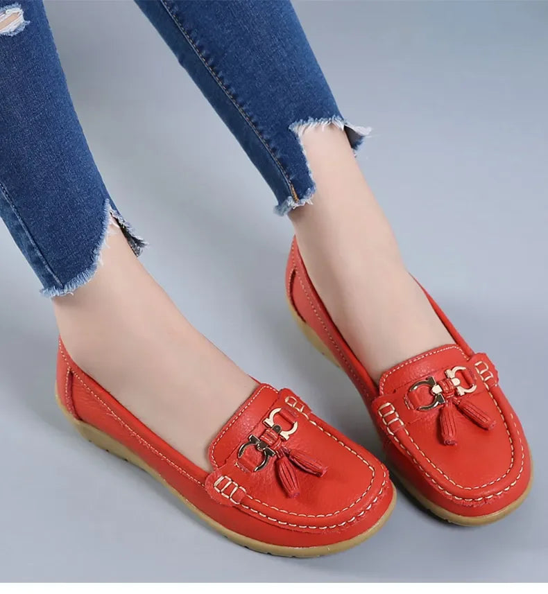 Leather Loafers - Emma