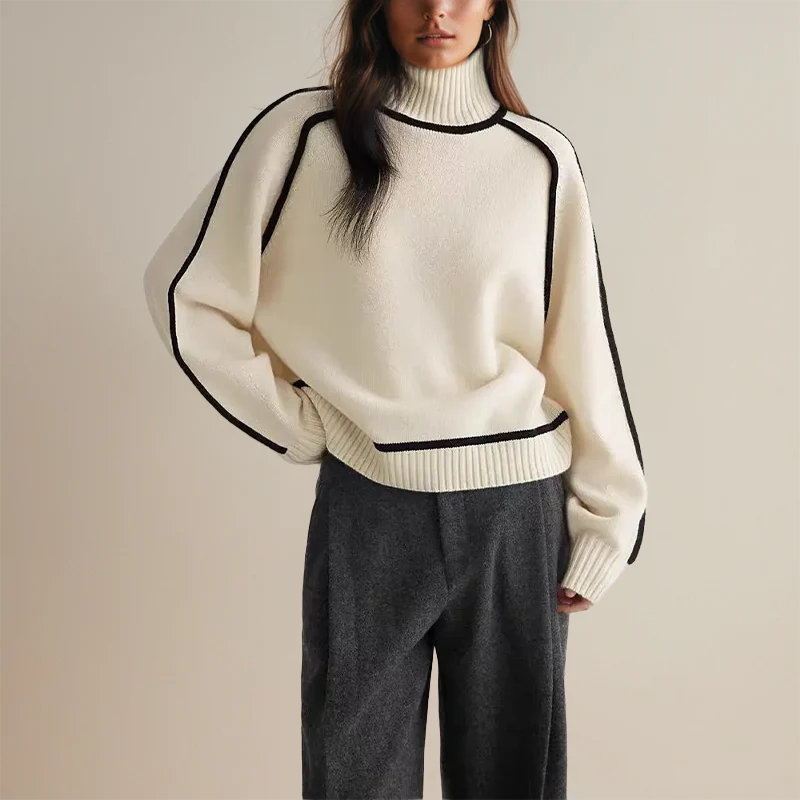 Turtleneck Sweater - Luxer