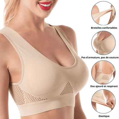 Seamless and Breathable Bra - Top Comfort