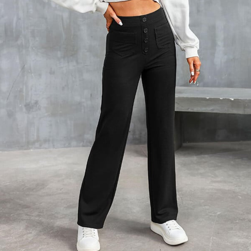 High-Waist Trousers - Stella