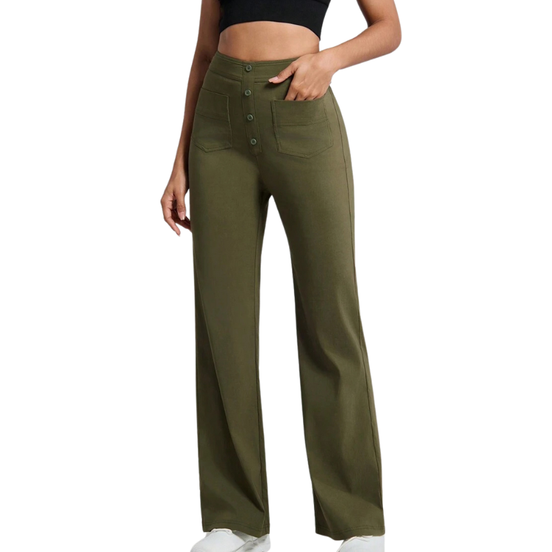 High-Waist Trousers - Stella