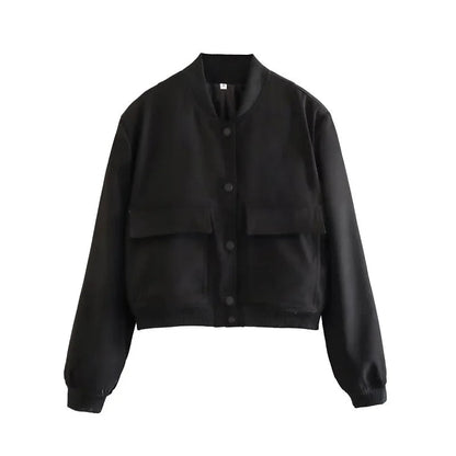 Madam - Women's Short Buttoned Jacket